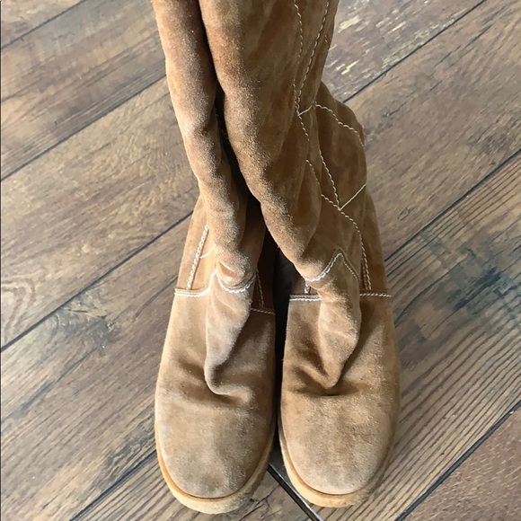 Suede Shearling boots size 8 - Picture 5 of 8